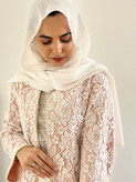 کت گیپور مرواریدی گلبهی