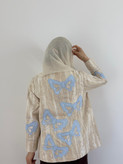 کت ژاکارد پروانه🦋