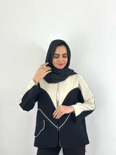 کت لیزارا(کرم مشکی)