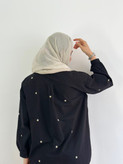 شومیز بهاره بابونه(رنگ مشکی)