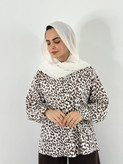 شومیز تابستانه دبل فیس پلنگی