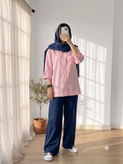 شومیز تابستانه لنین(صورتی)