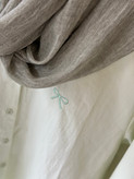 شومیز گلدوزی پاپیون(سبز)